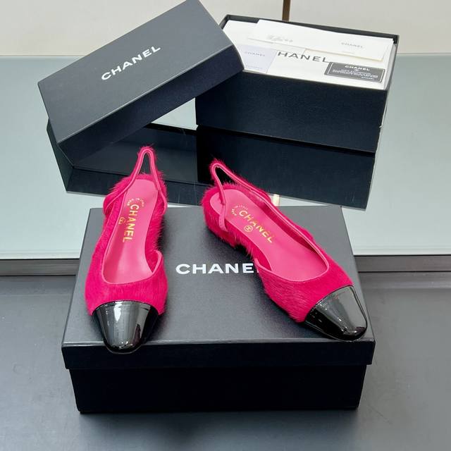 Featured Style, Custom-Made And Photographed. Chanel Slingback Classic Series, P