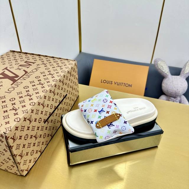 Factory Price Pp Upgraded Version #Louis Vuitton Bread-Shaped Slippers Another B