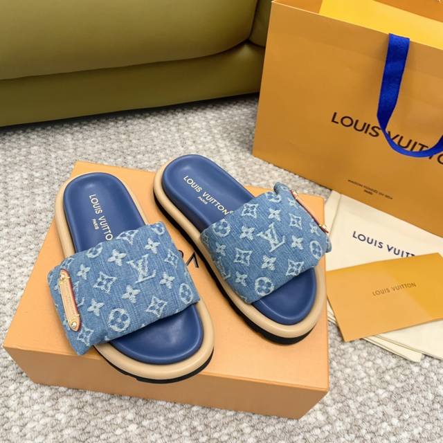 Louis Vuitto N Ss24 New Arrival~ Lv Donkey House Spring/Summer Down Magic Tape S