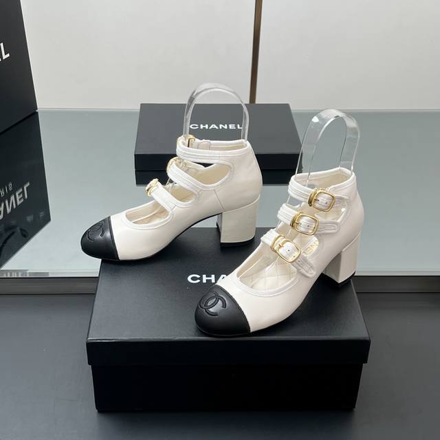 Factory Price 2025 New Arrival Chanel Chanel Mini Chanel-Style 3-Strap High-Heel