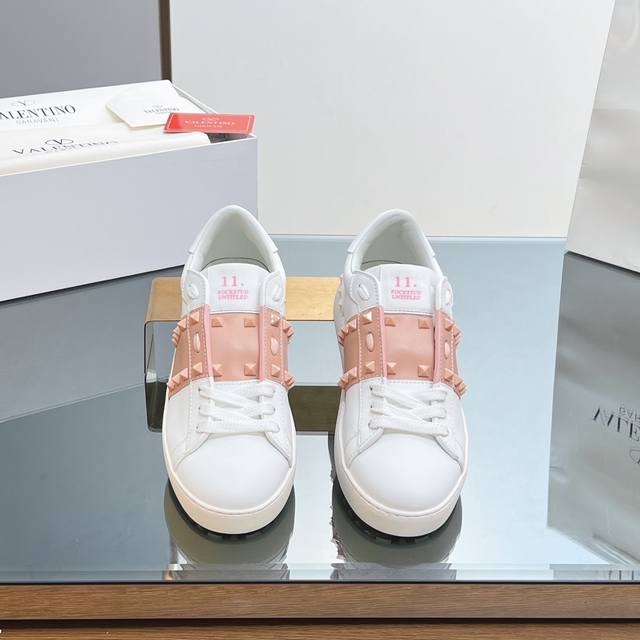 Top-Tier Version Valentino Rockstud Untitled Valentino Couple's Edition Casual S