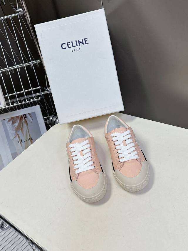 Celine Spring/Summer Runway Arc De Triomphe Casual Shoes, As-01 Series Sneakers,