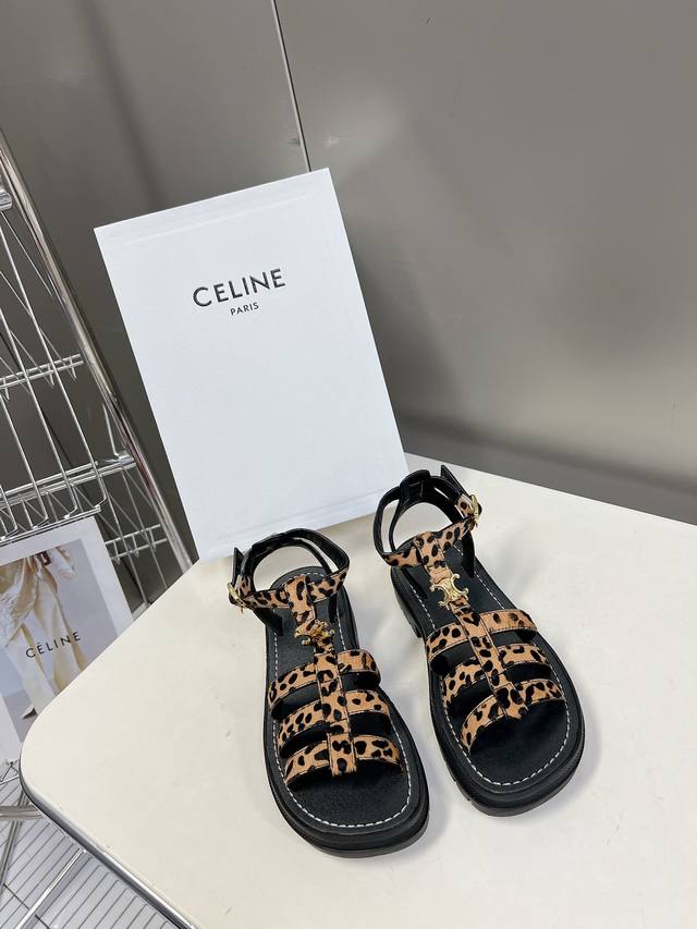 Celine Classic Spring Latest Bestseller Beach Sandals, Perfect For Summer With S