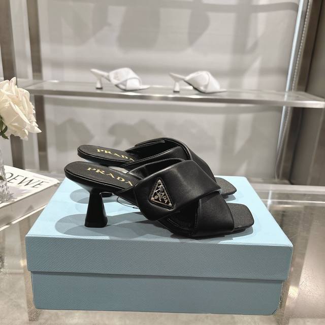 Factory Price Pp: Prada 2025 Spring/Summer Bestseller Sandal Series Fabric: Cust