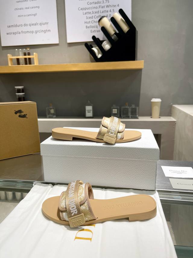 Dior Latest Magic Strap Flip-Flops Series In New Colorways! Perfectly Replicated