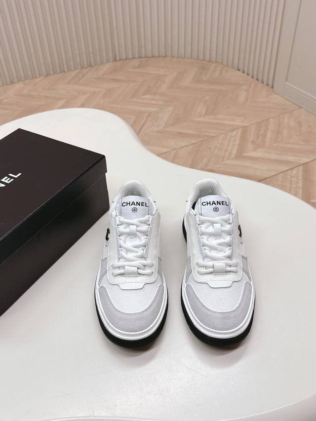 Factory-Direct Chanel New Panda-Print Sneakers. Chanel 2025Ss Panda-Print Sneake