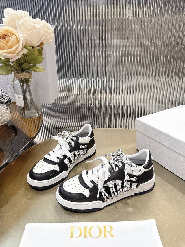 Couple's Edition Dior Dior, C 'est 25 New College-Style Casual Fashion High-Top