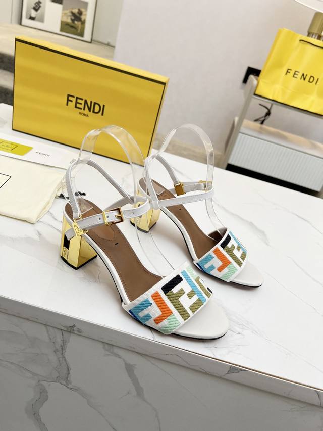Fendi New Arrival, Heel Height 6Cm, Sizes 35-40, 41, 42, 43 Custom-Made