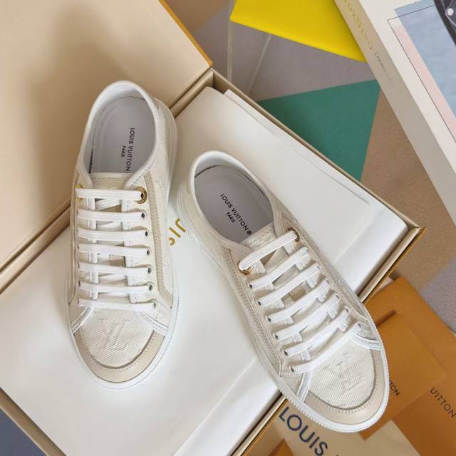 Lv Louis Vuitton L-Series Donkey Brand's Latest Lagoon Series Thick-Soled Denim