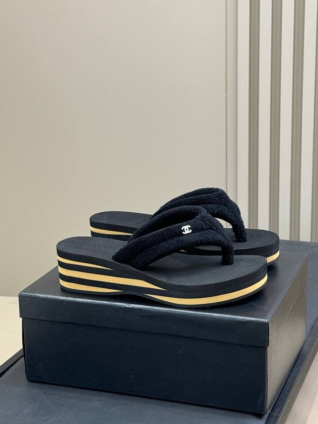 Factory-Made Chanel Single-Strap Sandals, Lightweight And Height-Enhancing, Comf