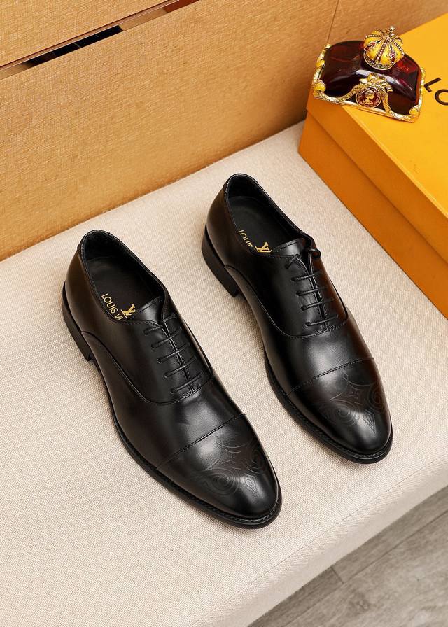 Product Trademark: Louis Vuitton Business Leather Shoes Standard Sizes: 39-44 38