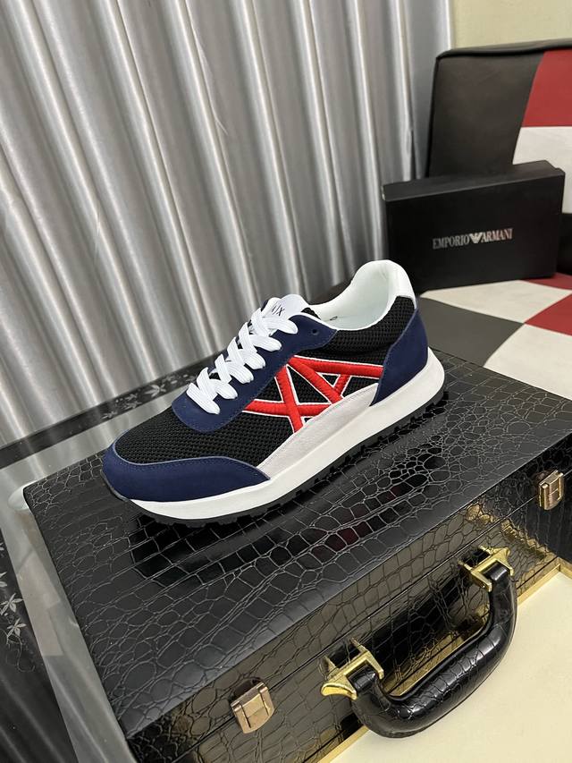 Factory Price: Armani Exchange Latest Spring/Summer Casual Men's Shoes. Welcome
