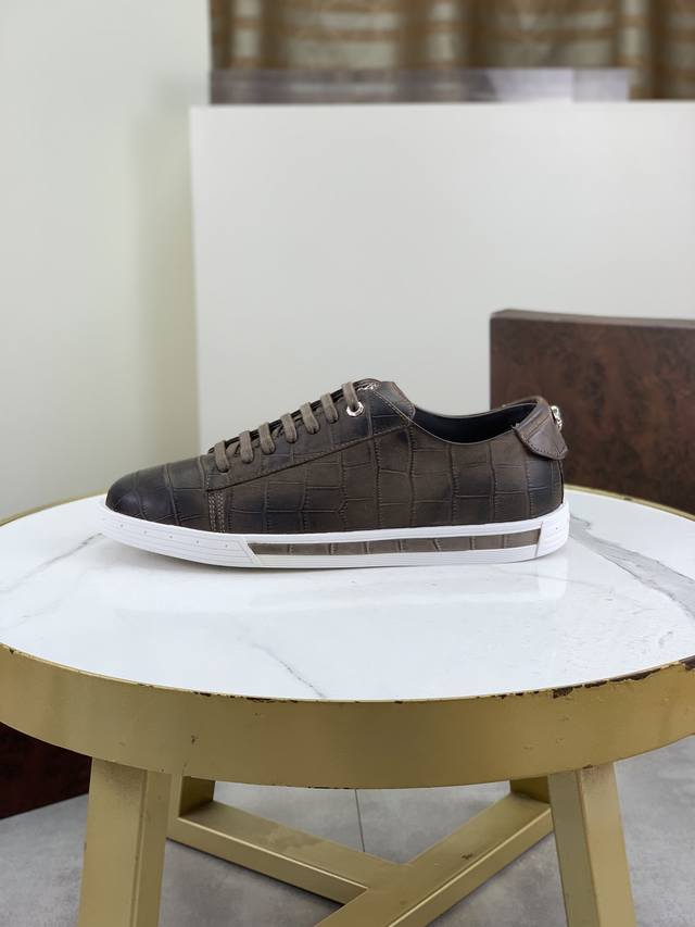 Factory P Price P Top-Tier Version Stefano Ricci Men's Leather Shoes, Sneakers,