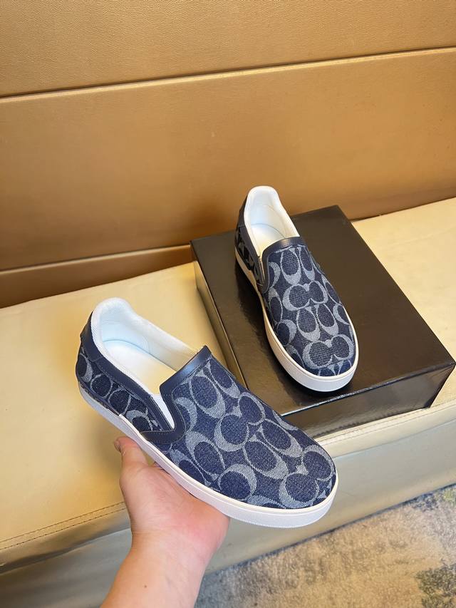 Official Website New Arrival: Coach Exclusive New Men's Low-Top Casual Lace-Up S