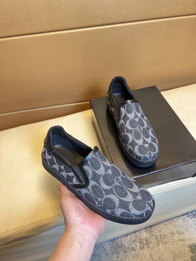 Official Website New Arrival: Coach Exclusive New Men's Low-Top Casual Lace-Up S