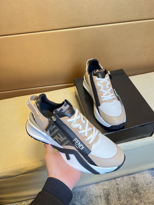 Official Website, Exclusive First Release Fendi Unique Modern-Style Sneakers. Co