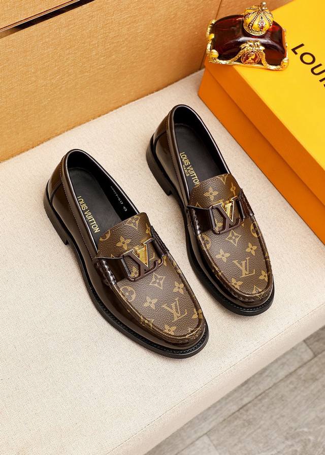 Product Trademark: Louis Vuitton Casual Leather Shoes Standard Sizes: 38-44 45.4