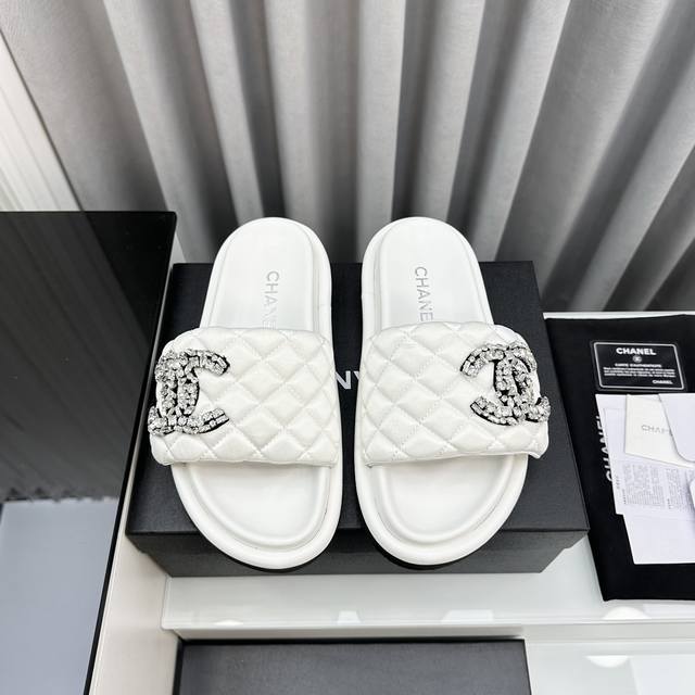 Sc Little Chanel 24P Spring/Summer New Arrival Diamond-Patterned Cross-Strap Thi