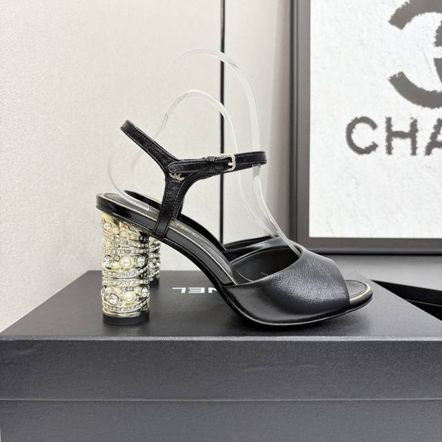 Chane* | Xiao Xiang 25P Spring/Summer New Arrival Series Double C High-Heel Slip