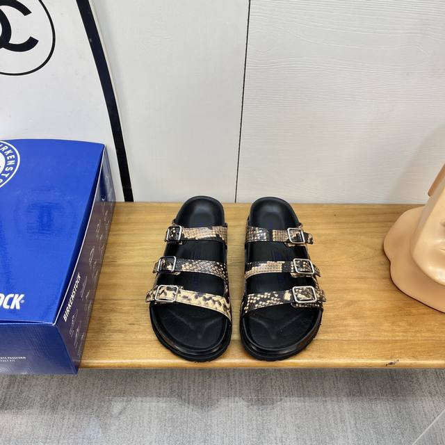 Classic Birkenstock-Style Sandals. Designed Based On Ergonomic Principles, The F