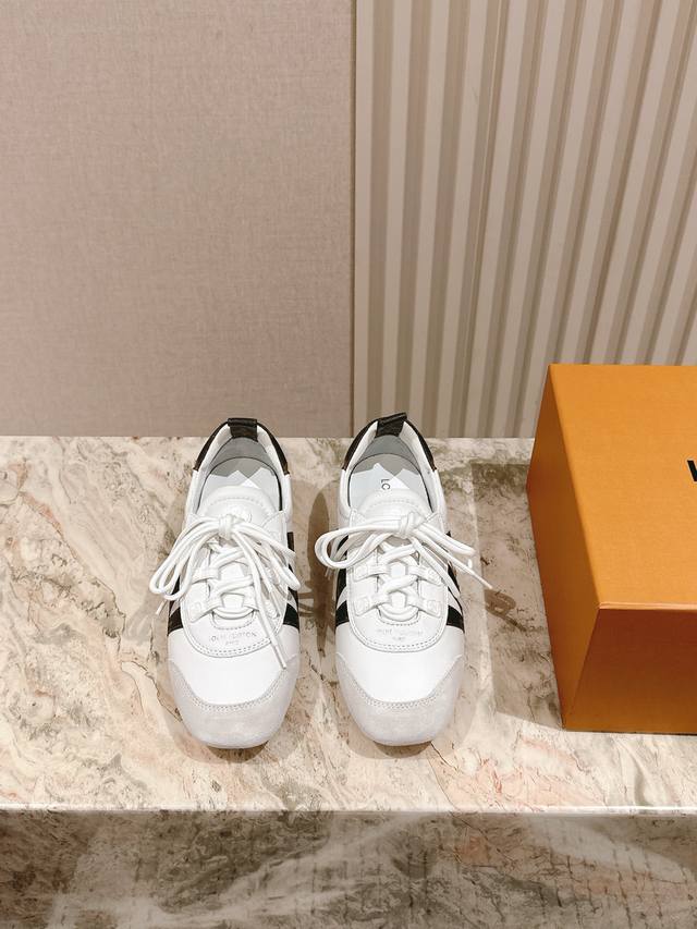 Authentic Level Lv Louis Vuitton Official Store Latest Retro Training Shoes; For