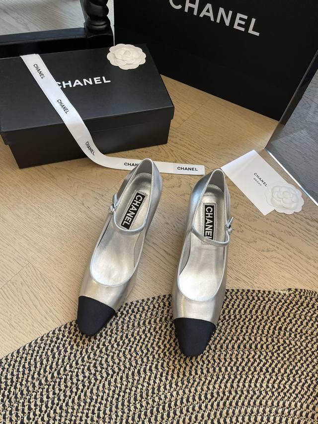 Chanel 24P Spring New Arrival Mary Jane Square Toe Pumps - Out Of Stock At The S