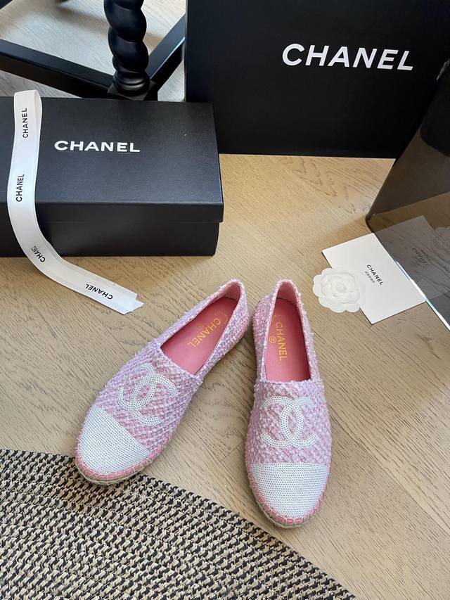 High-Volume Style Chanel 24S Spring/Summer New Fisherman Shoe Colorway! Lining: