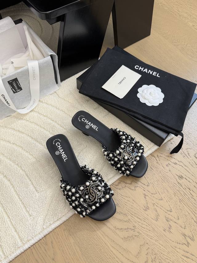 Chanel 25C Mary Jane New-Style Slippers High-Quality Version, Available In All C