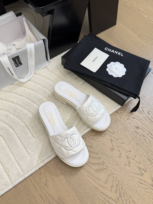 Chanel 25C Spring/Summer New Collection Full Series Slippers Full Series Debut E