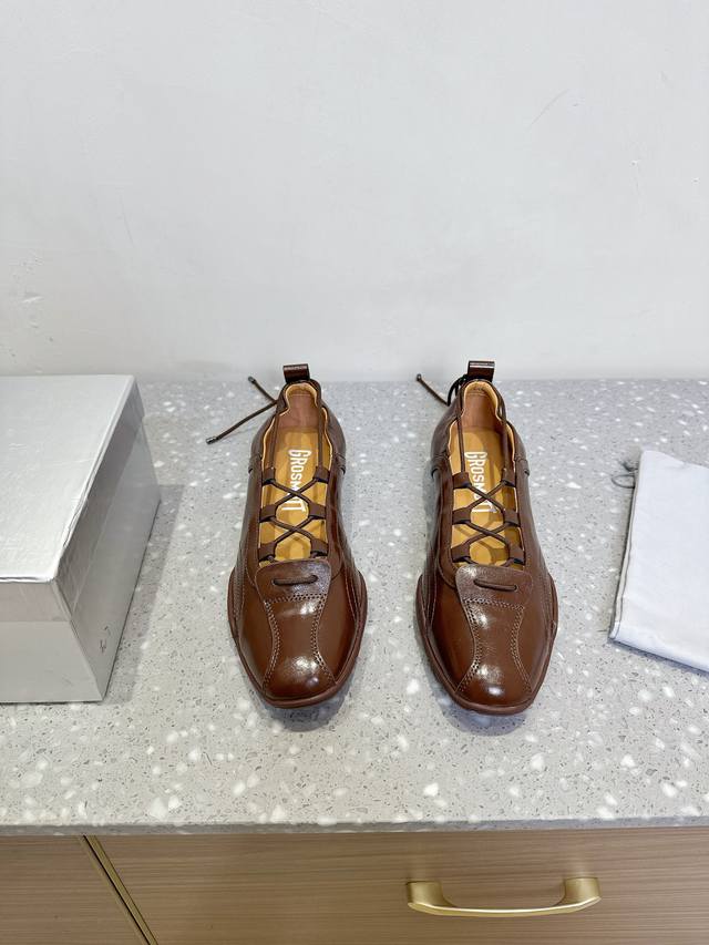 27Quai Niche Fashion Brand 25Ss Spring/Summer New Arrival Cross-Strap Ballet Mar