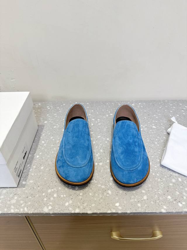 The Row Niche Fashion Brand 25Ss Spring/Summer New Arrival Flat Slip-On Loafers