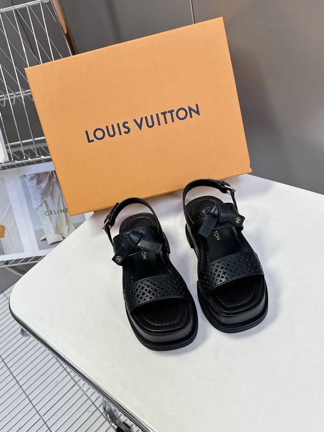 Louis Vuitton Maya Flatform Sandals - Takashi Murakami Collaboration Edition. Th