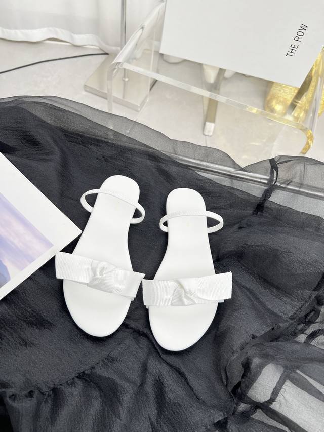The Row's Viral Bow-Tie Sandals A Must-Have For Fashion Influencers! Minimalist
