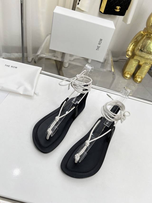 The Row Sexy Strap Sandals As Always, Simple Yet Stylish With Clean, Flowing Lin