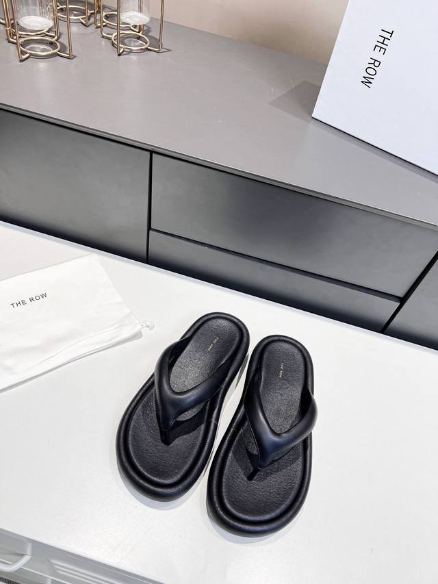 New The Row Thick-Soled Flip-Flops. At First Glance, These Shoes Look Simple And