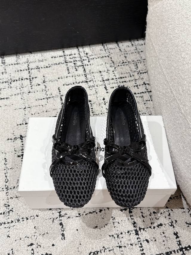 Unfolio Streetwear 25 Spring/Summer New Arrival Grid Bow Slip-Ons Every Mundane