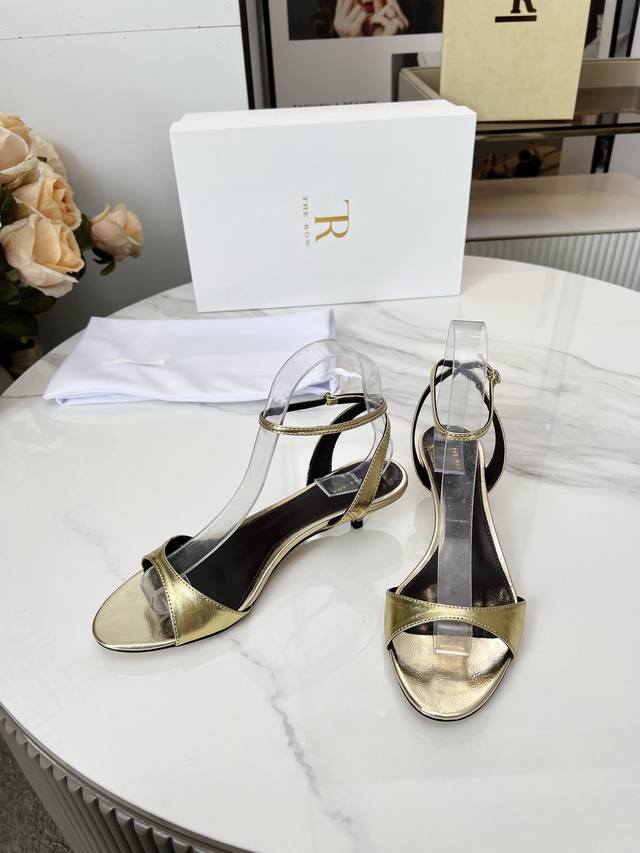 High-Quality Factory-Direct The Row 25Ss New Sexy Strappy Sandals. Strappy Sanda