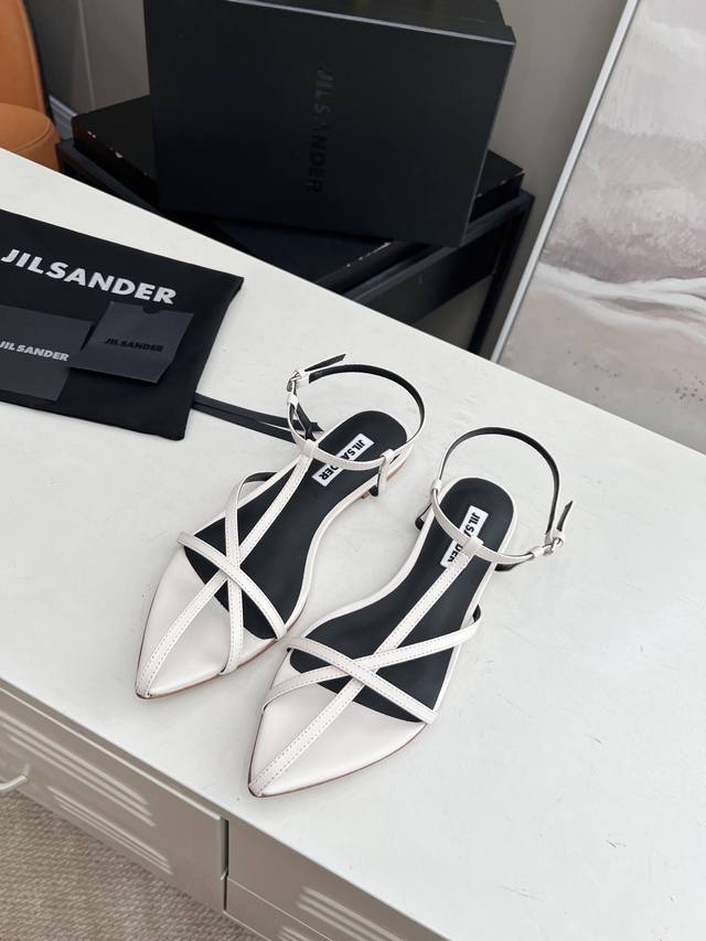 High-Quality Factory-Direct Jil Sander Early Spring Sandal Series! The Latest Tr