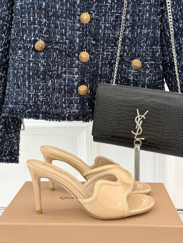 Factory Price Gianvitorossi Classic Stunning High-Heel Slippers This Season's St