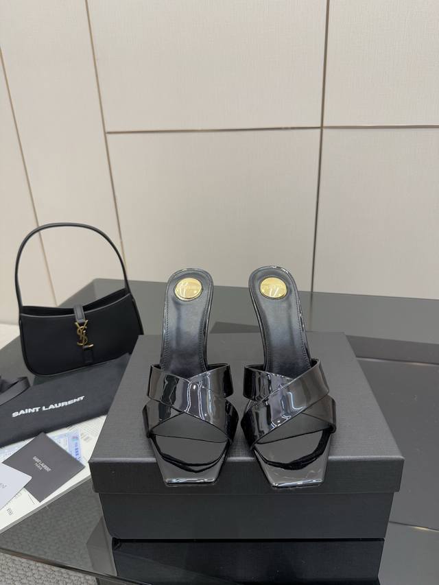 Highest Version *Ysl Classic High-Heel Sandals Only Ysl Understands Women's Hear