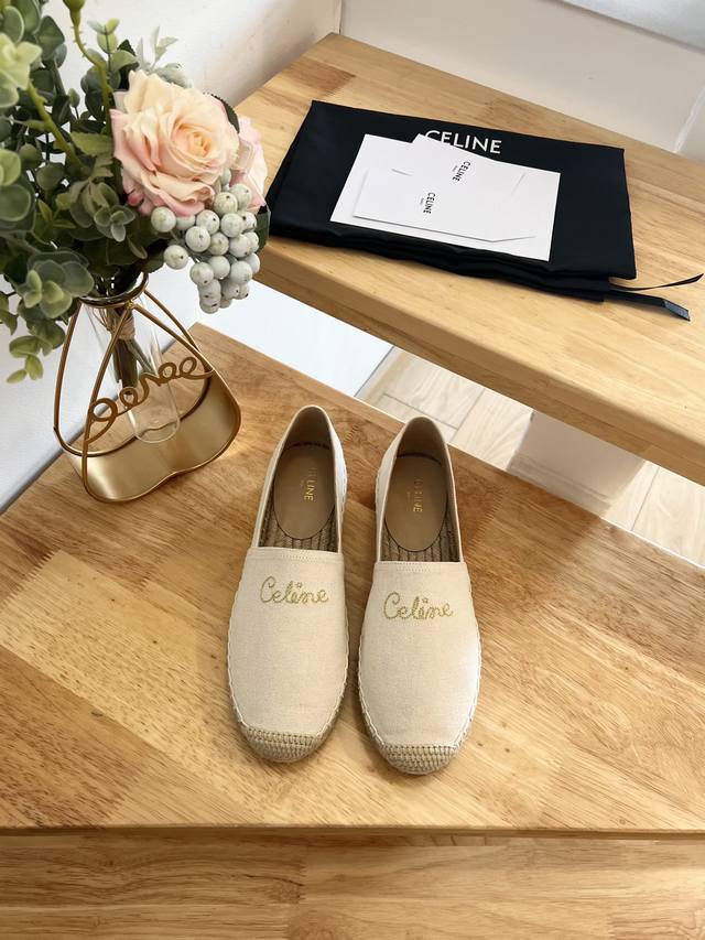 Celine Top-Tier Counterfeit Goods, Highest Version, Fisherman's Shoes, Boutique