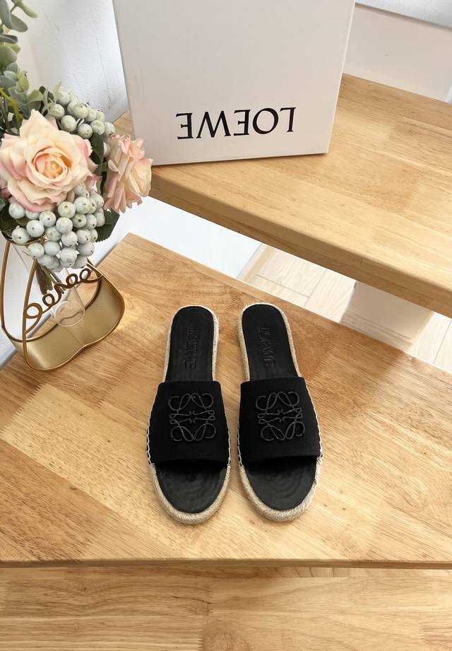 Loewe Roewe Premium Quality Early Spring New Arrival Slides Fisherman Shoes, Com