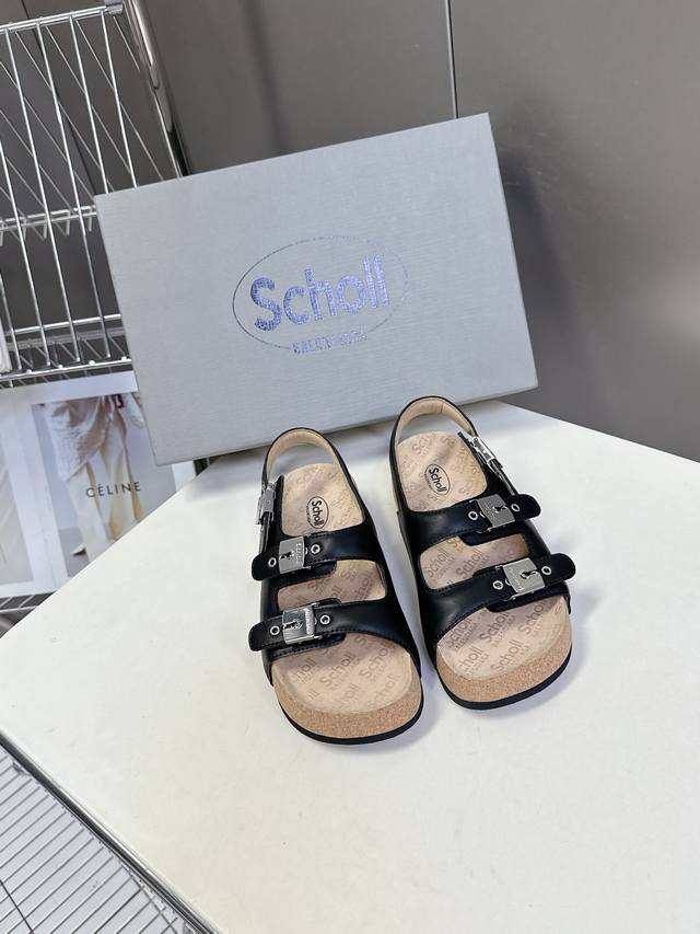 Men's 10 Balenciaga Parisian House X Scholl Collaboration Cork Sole Birkenstock-