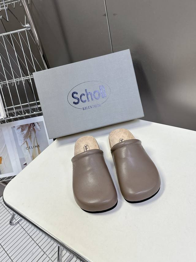 Men's 10 Balenciaga Parisian House X Scholl Collaboration Cork Sole Birkenstock-