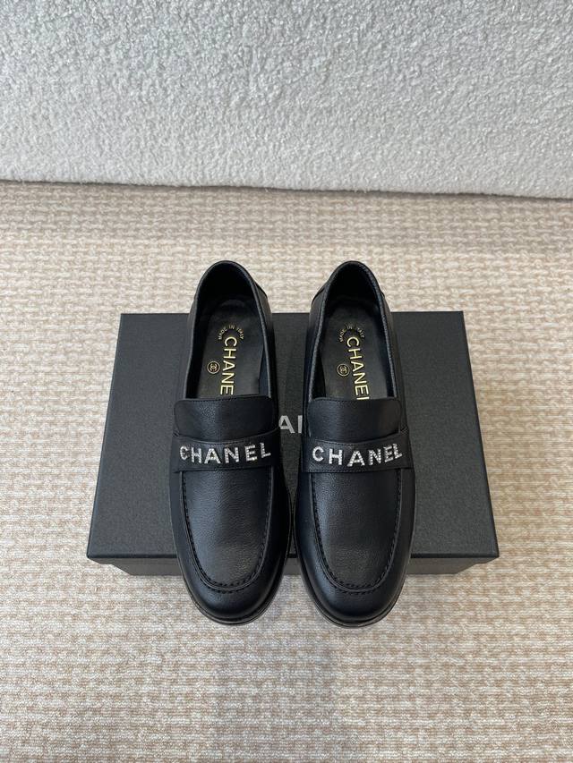 Chanel 25Ss Mini Chanel New Arrival Mini Chanel Buckle Half-Slip Loafer Spring/S