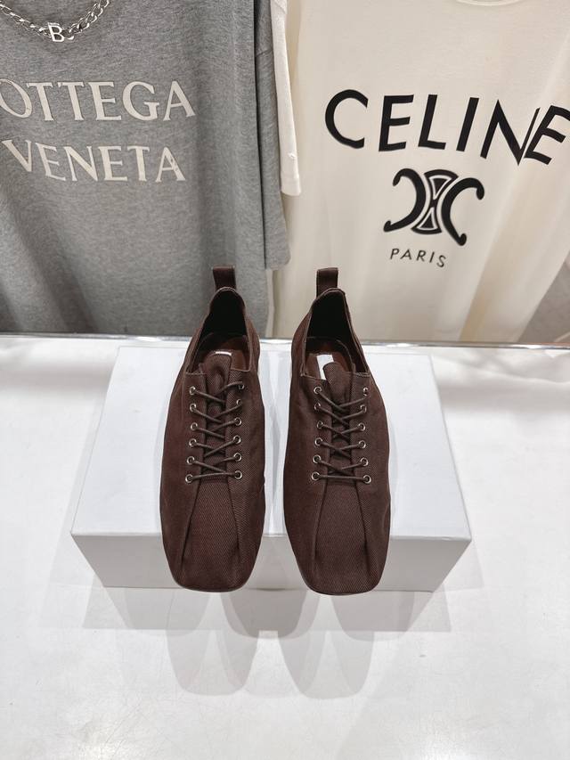 High-End Version, Limited-Edition Toteme 2025Ss New Single Shoes! Authentic Purc