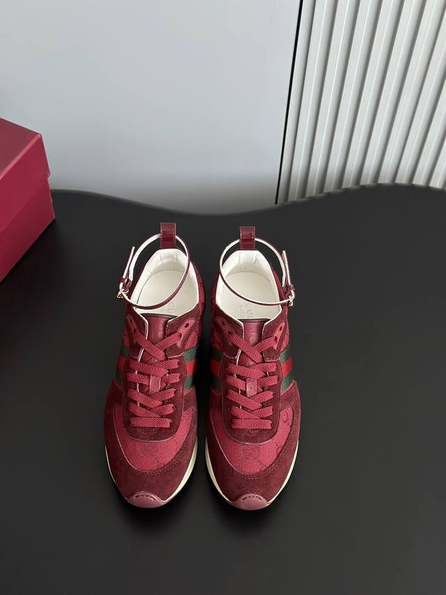 Gucc*25 New Re-Motio Series Agon Sneakers This Sneaker Is Versatile, Featuring R