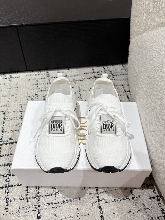 Factory-Direct #Couple's Edition Top-Tier Version Dior 25 Latest Run'n'dior Roun