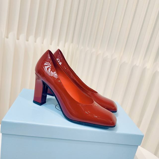Original Development, Premium-Grade Single Shoes Prada 25Ss Spring/Summer New Ar
