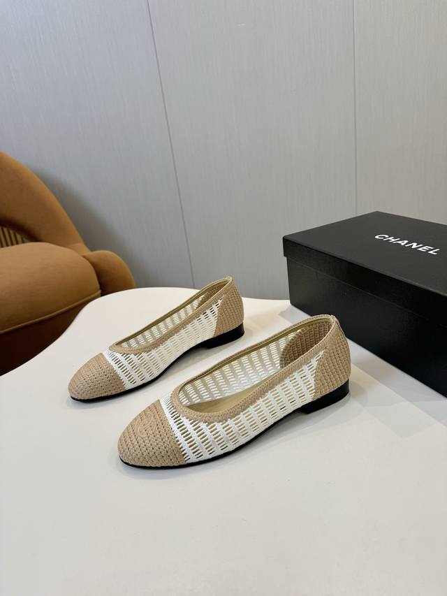 Chan*L Factory Price P Classic Latest, Woven Bestseller Slingback Chanel-Style S